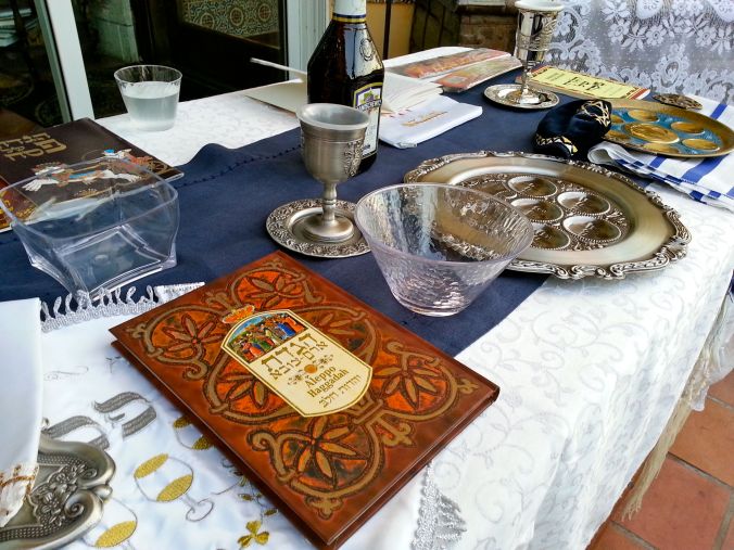 Haggadah and Seder Plate